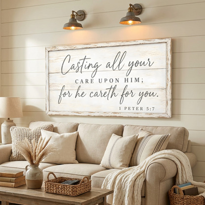 Casting All Your Care - 1 Peter 5:7