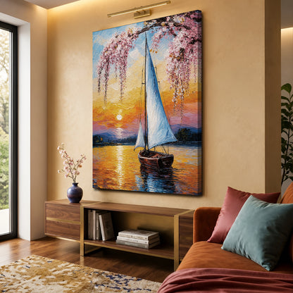 Sailboat Cherry Blossom
