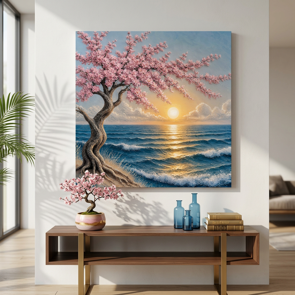 Cherry Blossom Sunset