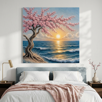 Cherry Blossom Sunset