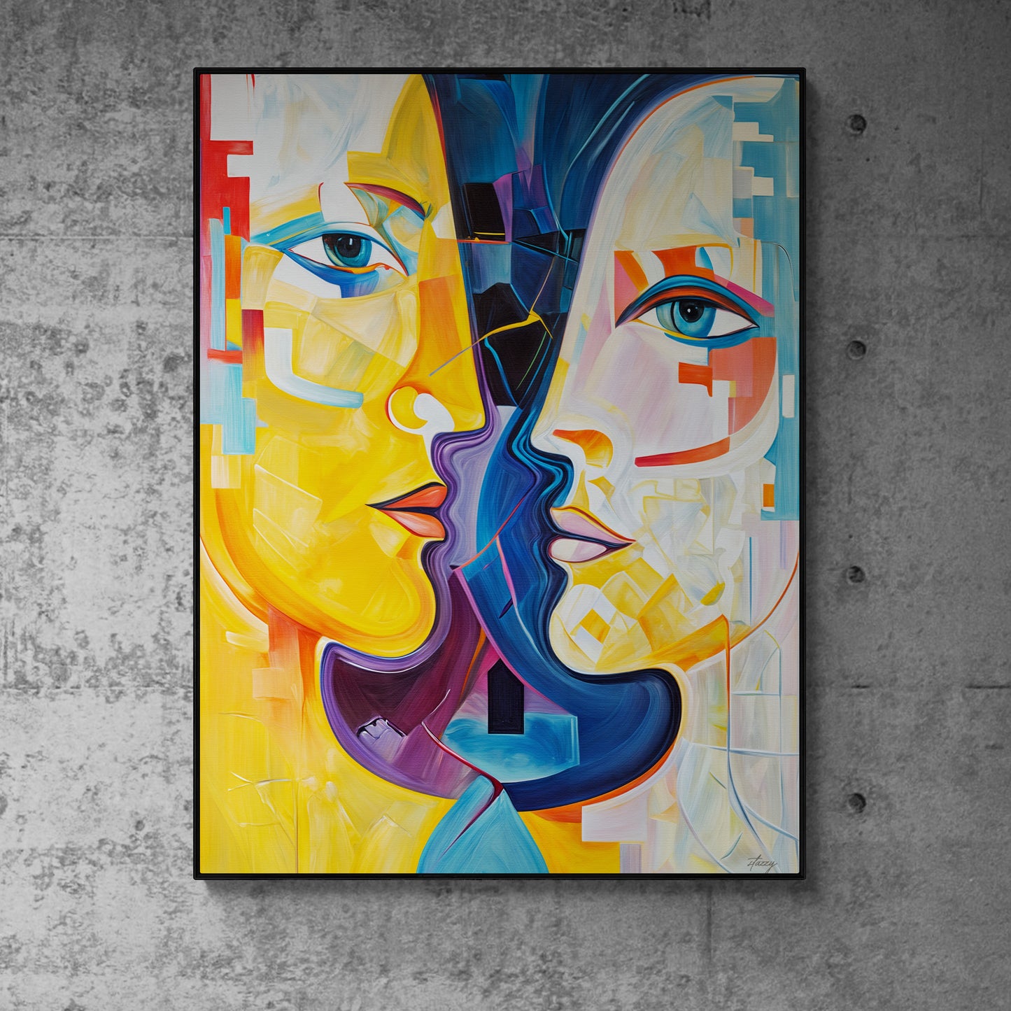 Canvas Print: "Chromatic Souls"