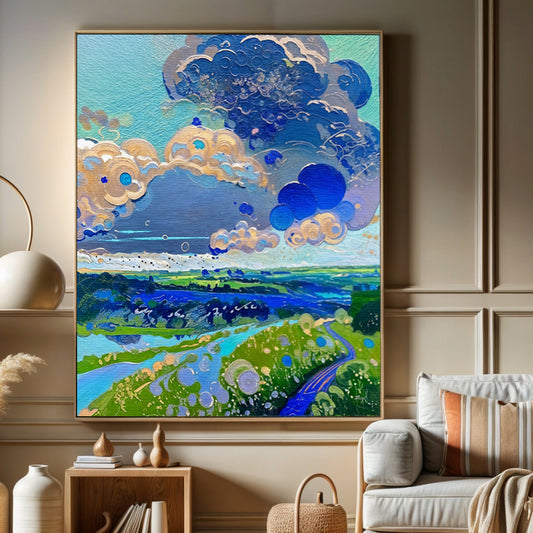 Canvas Print: "Cloud Dance"