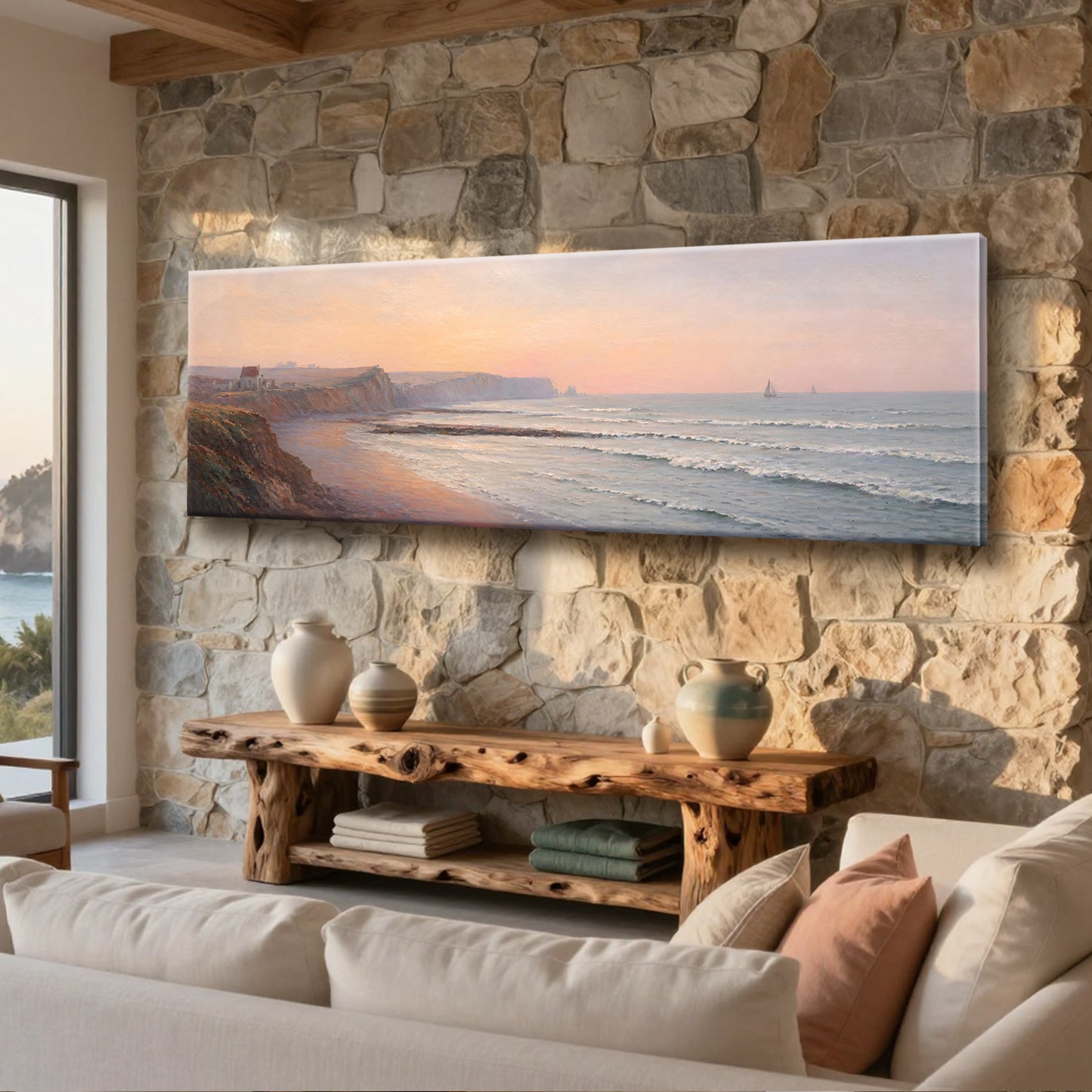 Coastal Cliffside Serenity