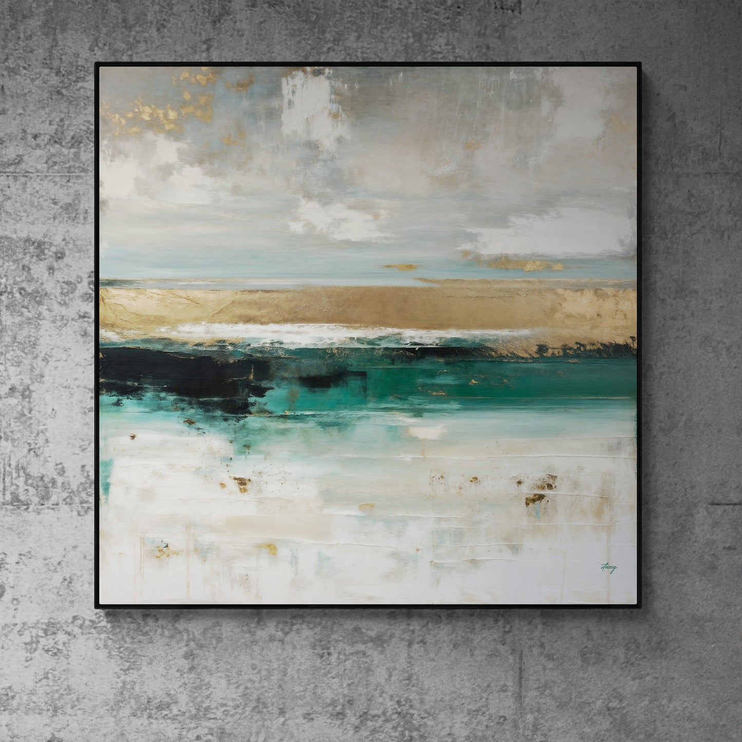 Canvas Print: "Coastal Echoes"
