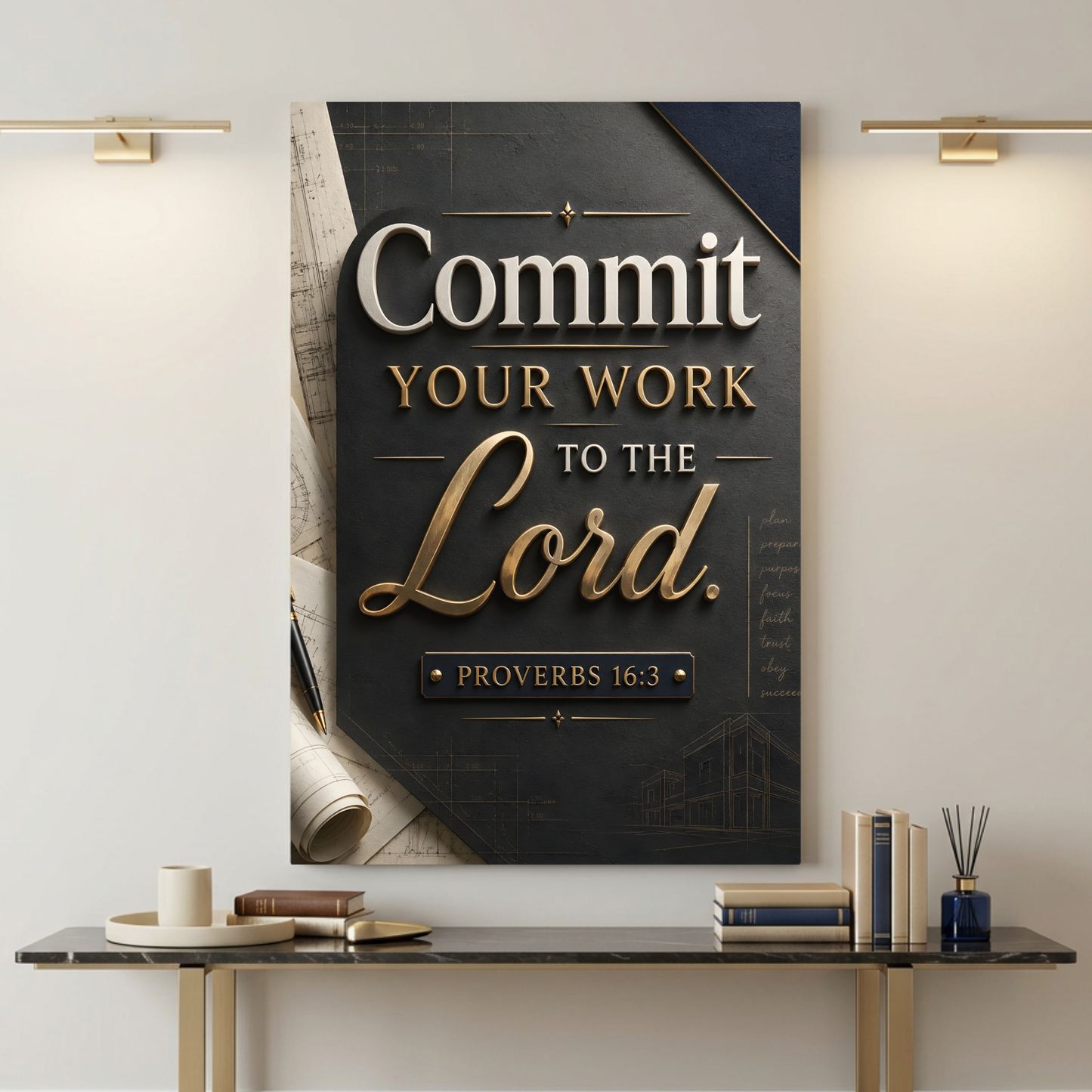 Commit Your Work To The Lord - Proverbs 16:3