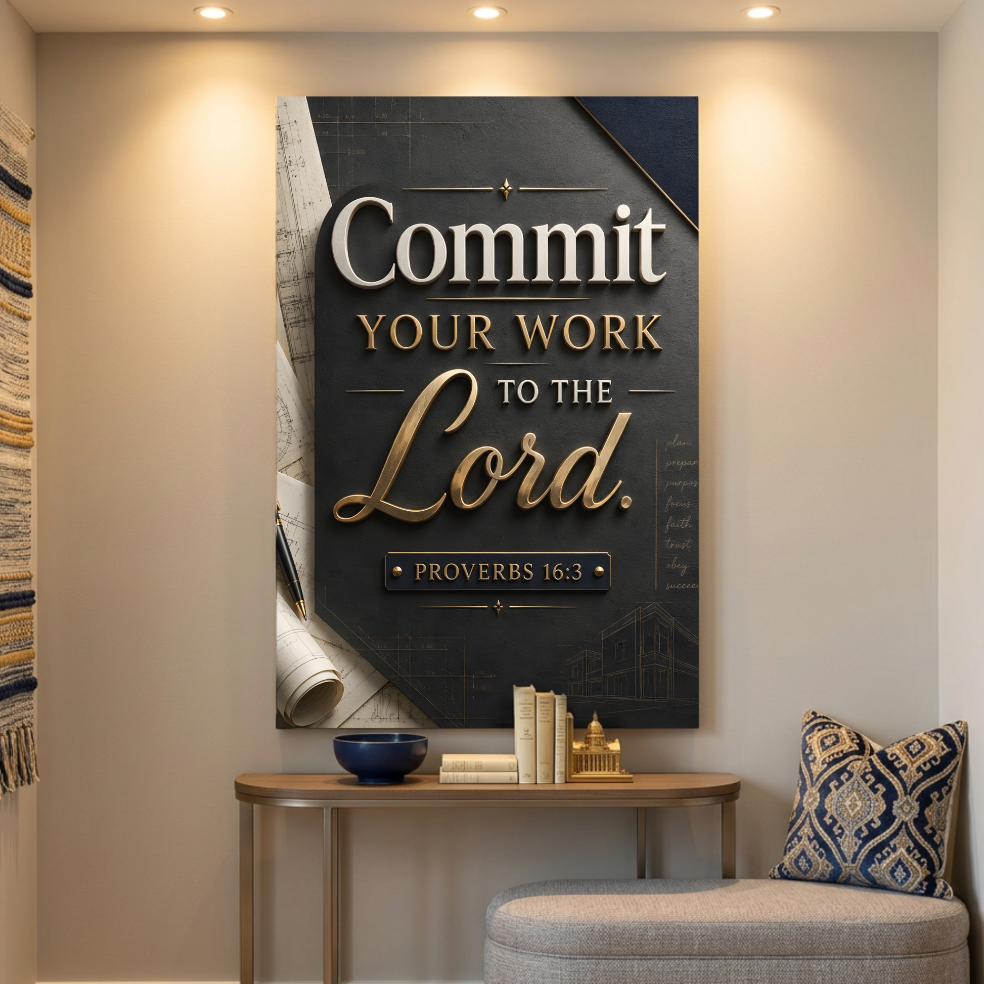Commit Your Work To The Lord - Proverbs 16:3