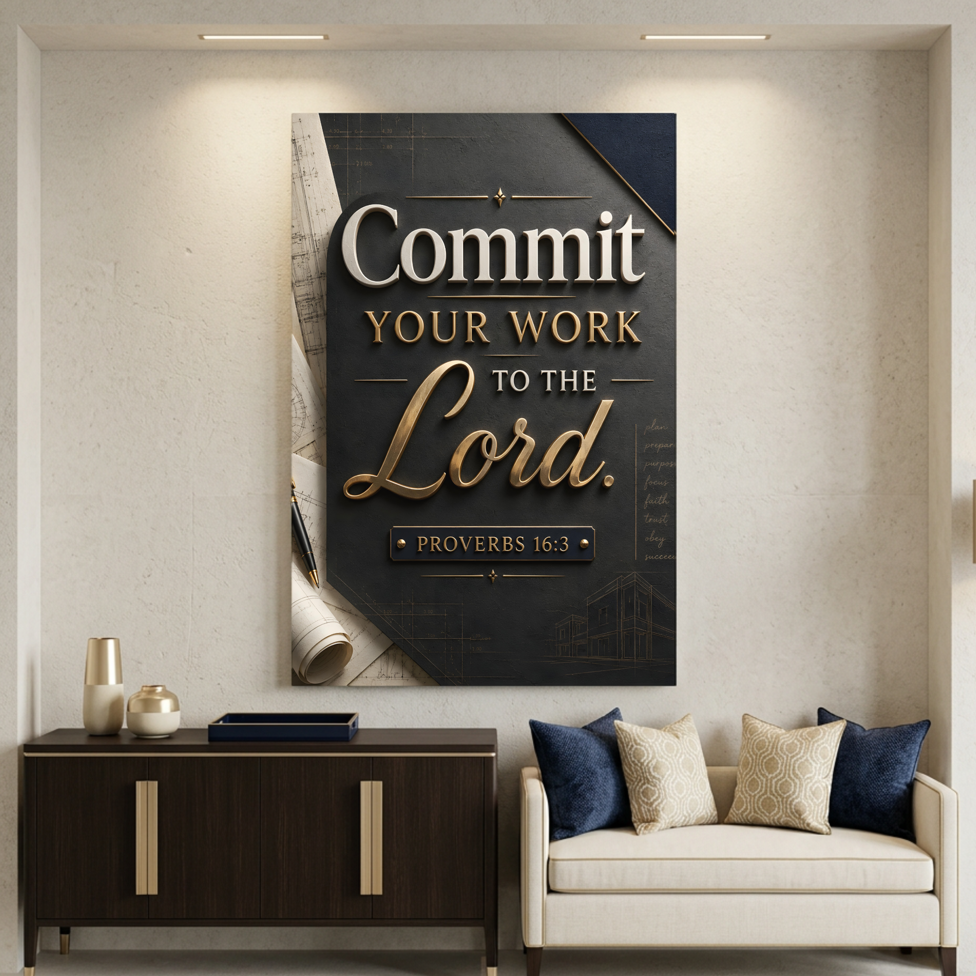 Commit Your Work To The Lord - Proverbs 16:3