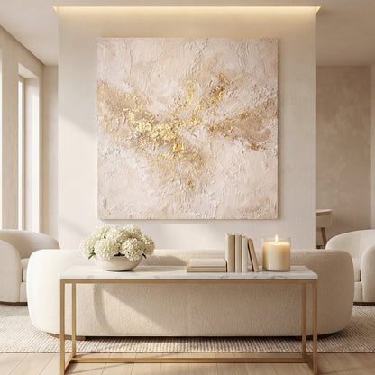 Cream & Gold Plaster