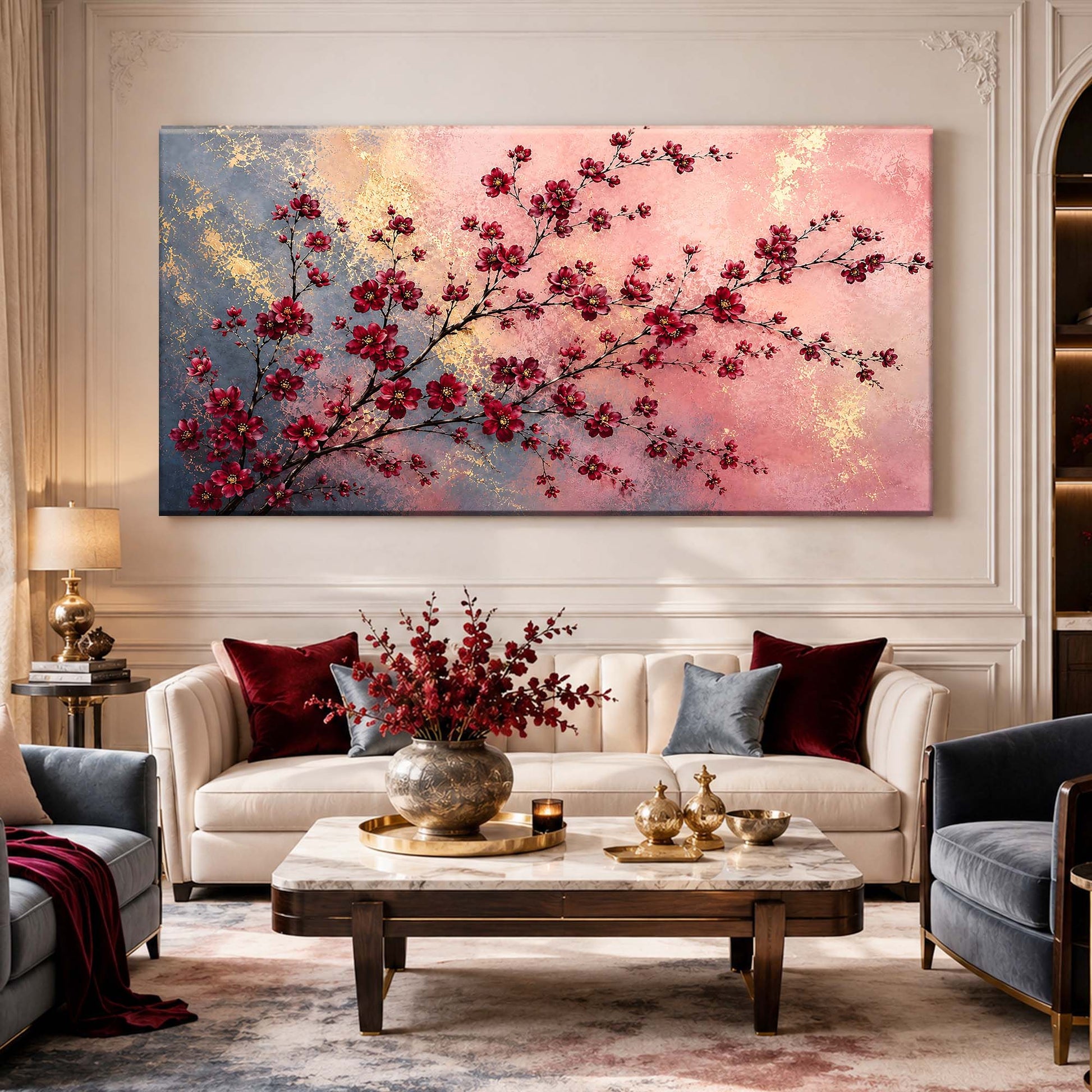 Crimson Blossoms