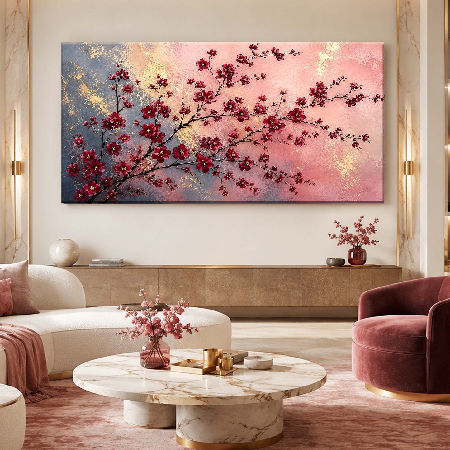 Crimson Blossoms