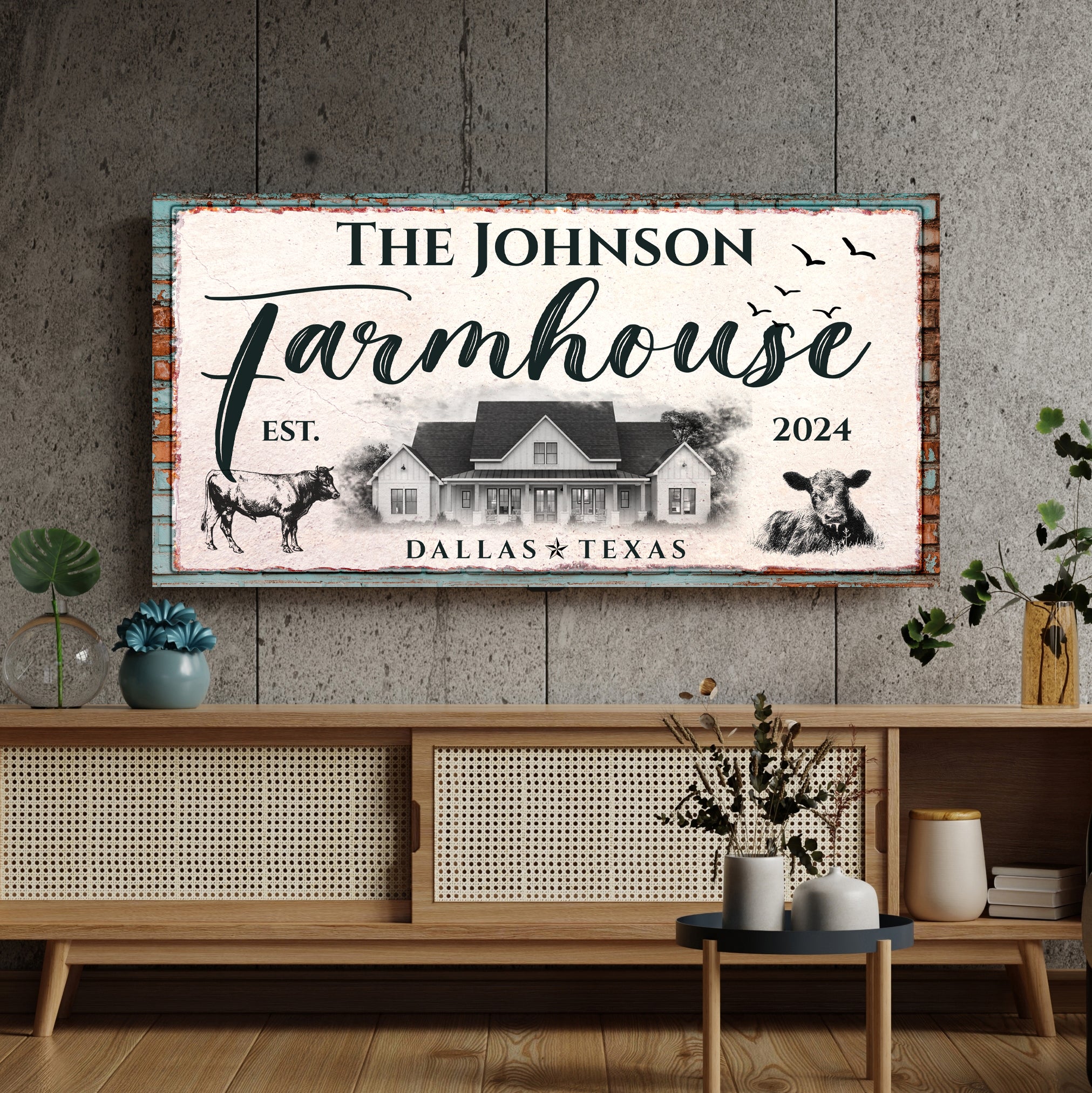 Farmhouse Signs - Wall Art, Canvas Prints & Wall Decor | Tailored Canvases