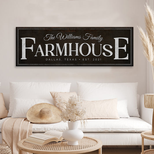 Custom Vintage Rust Farmhouse Sign III - Image by Tailored Canvases