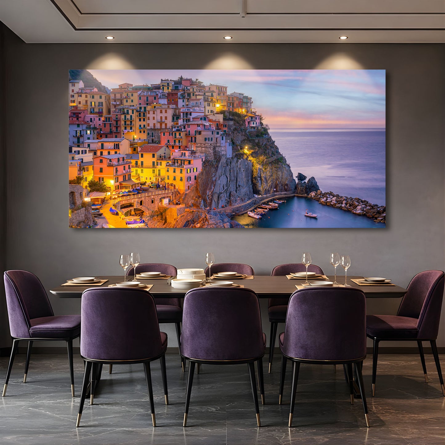Mediterranean Twilight Wall Art