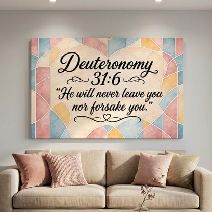 He Will Never Leave You Nor Forsake You – Deuteronomy 31:6
