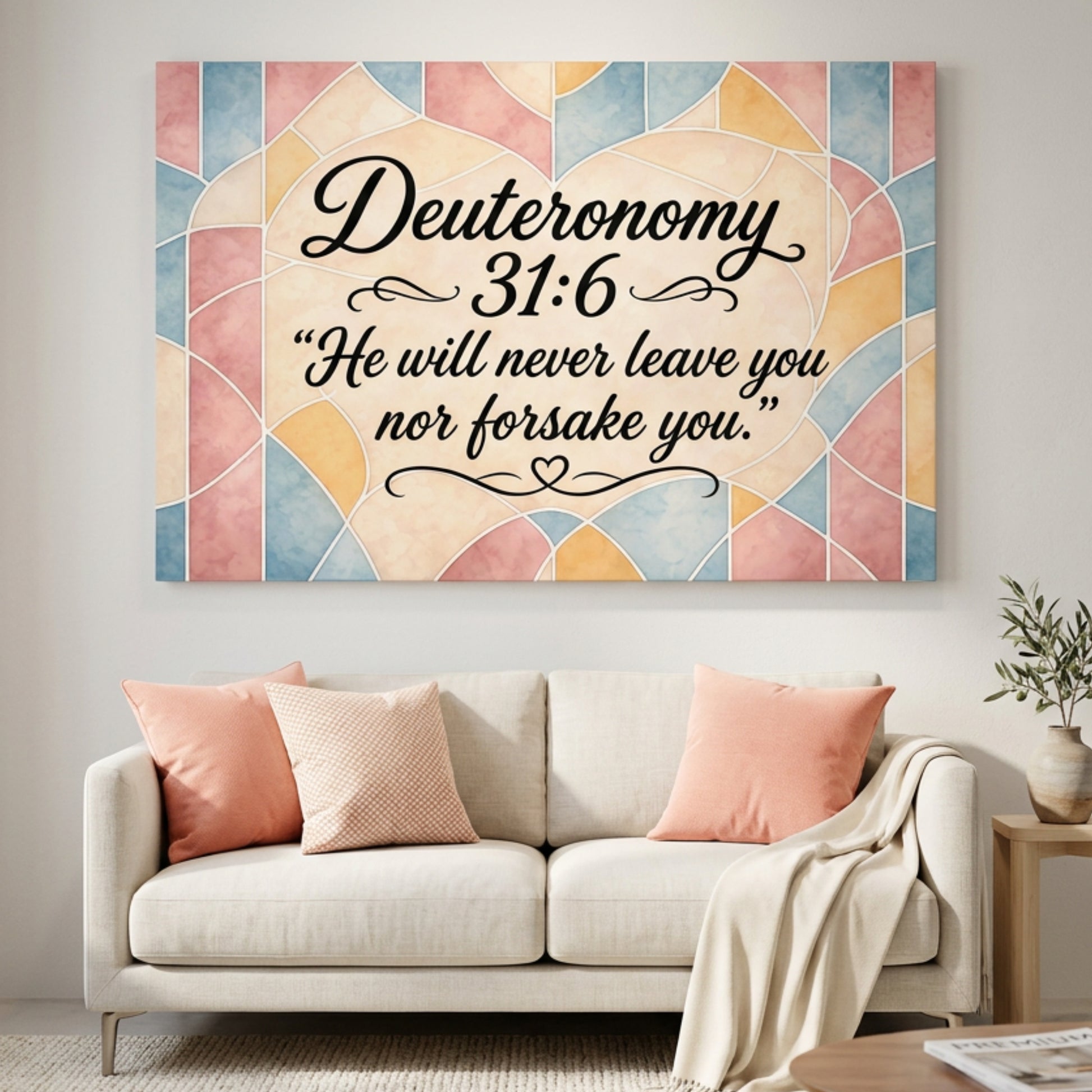 He Will Never Leave You Nor Forsake You – Deuteronomy 31:6