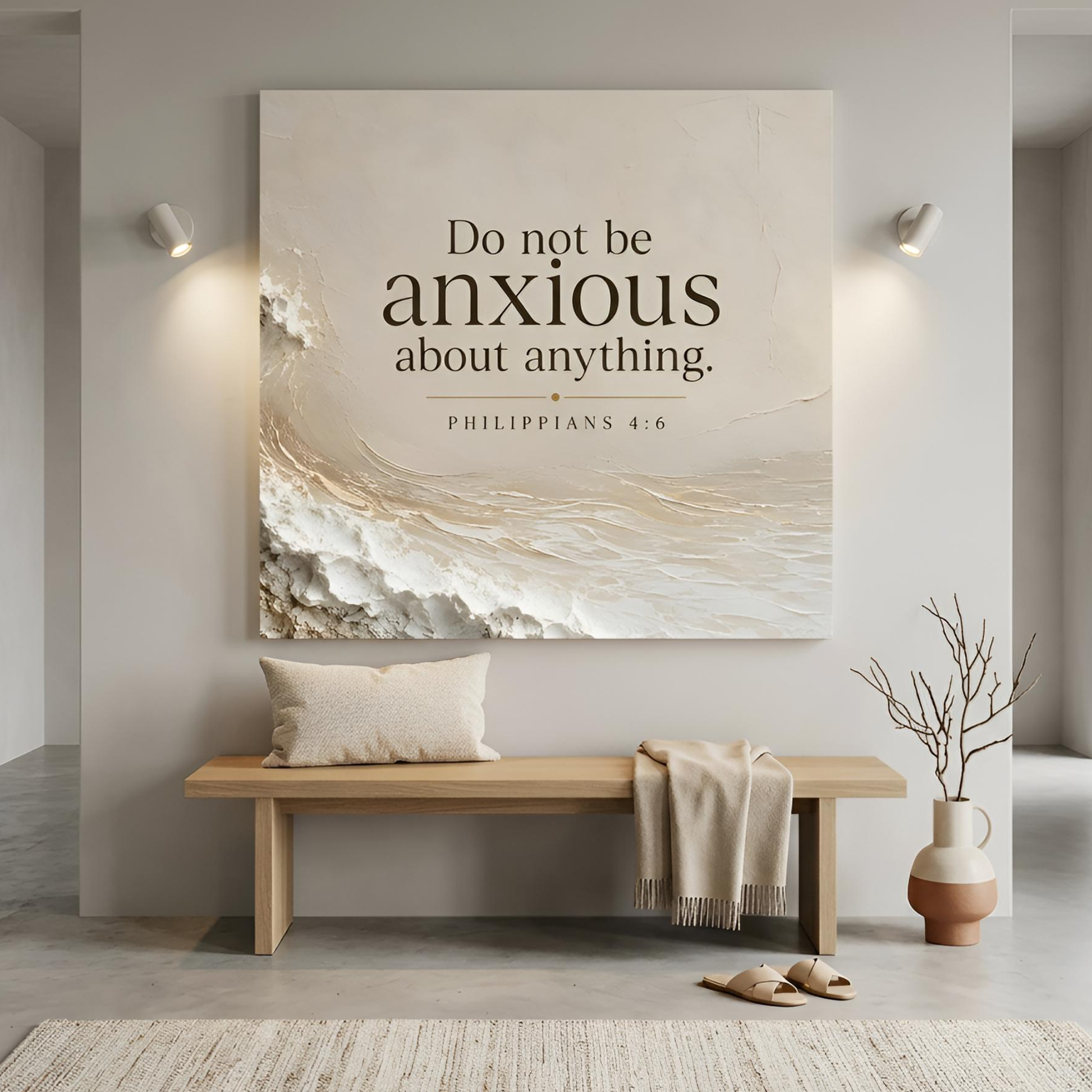 Do Not Be Anxious About Anything - Philippians 4:6