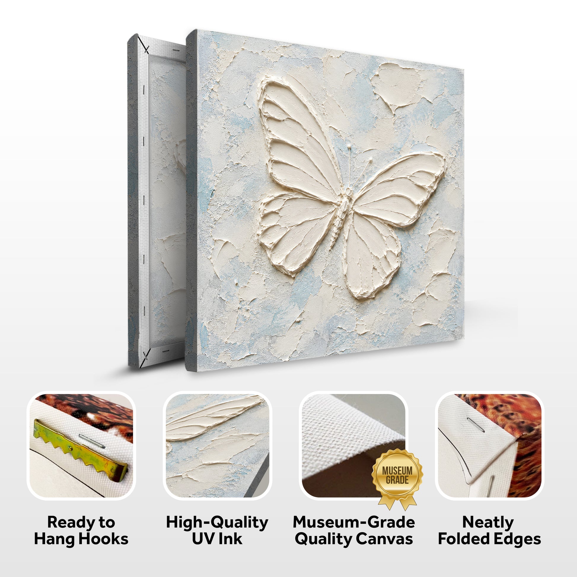 Serene Butterfly Relief