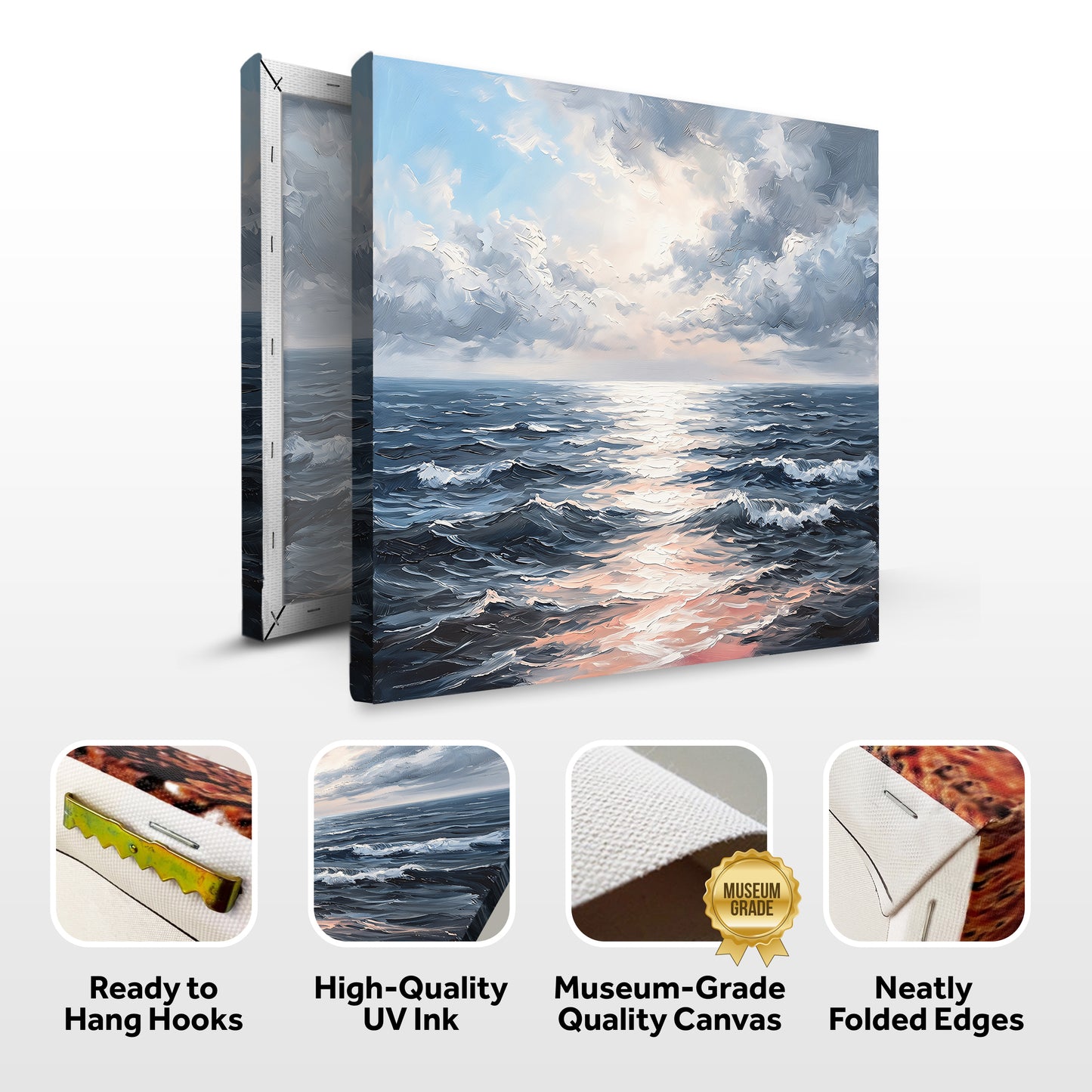 Tranquil Horizon Seascape