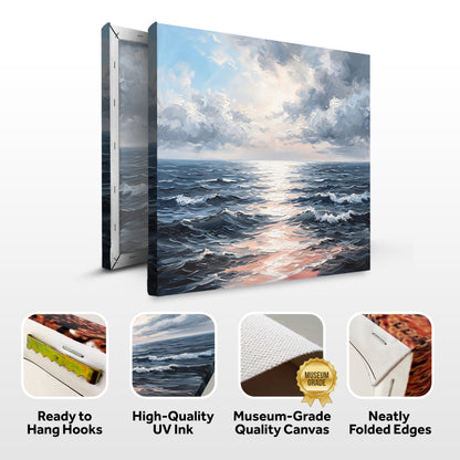 Tranquil Horizon Seascape
