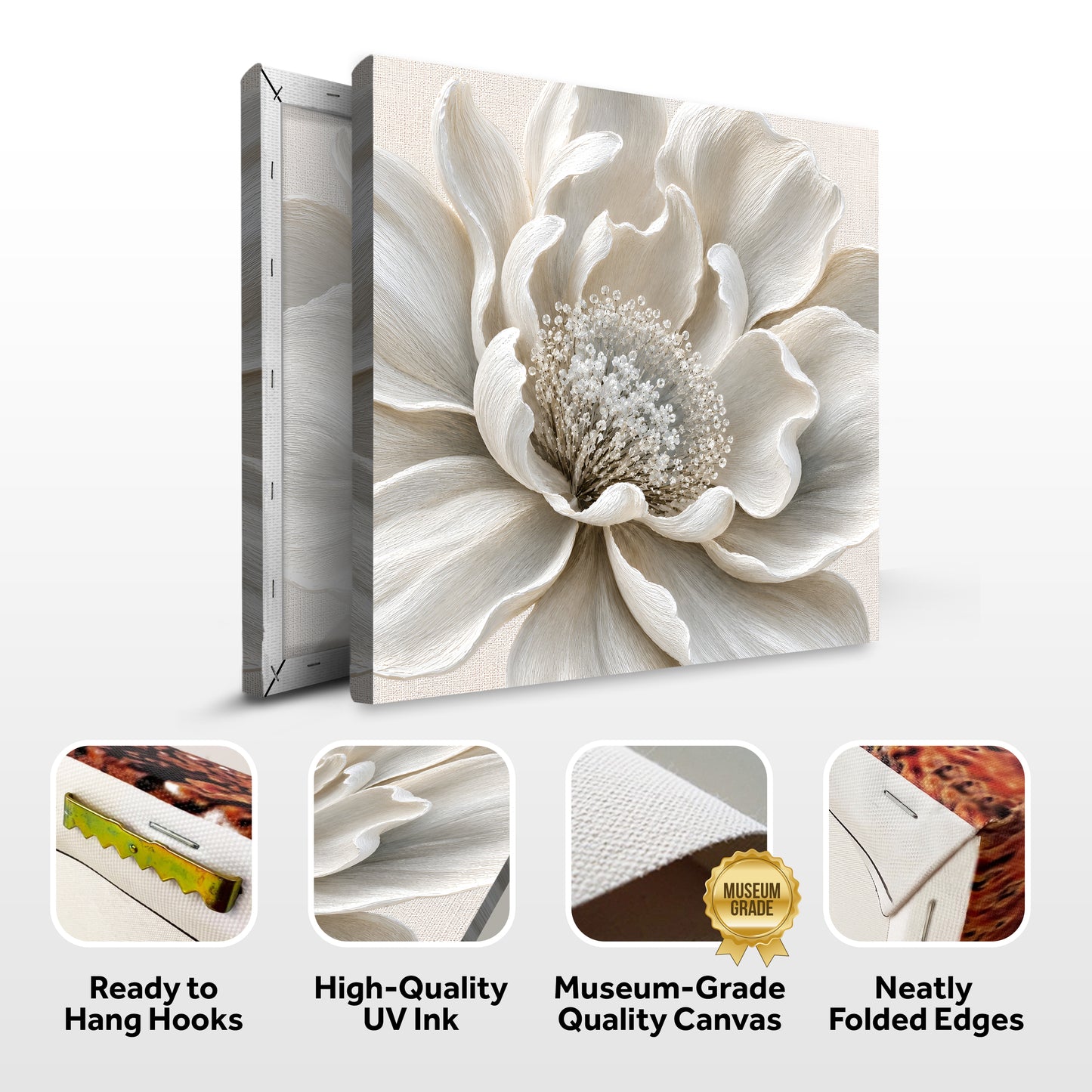 Cream Petal Symphony