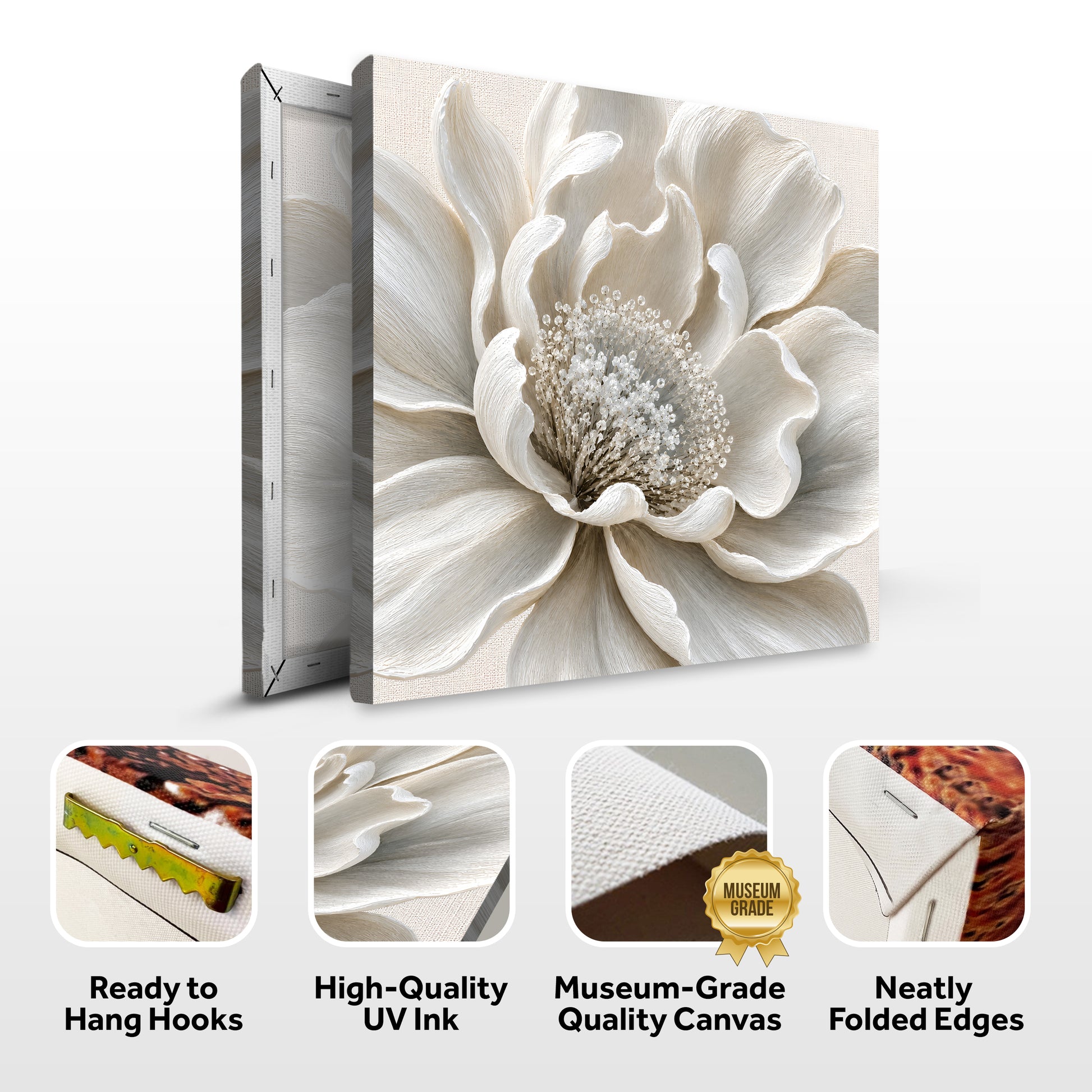 Cream Petal Symphony