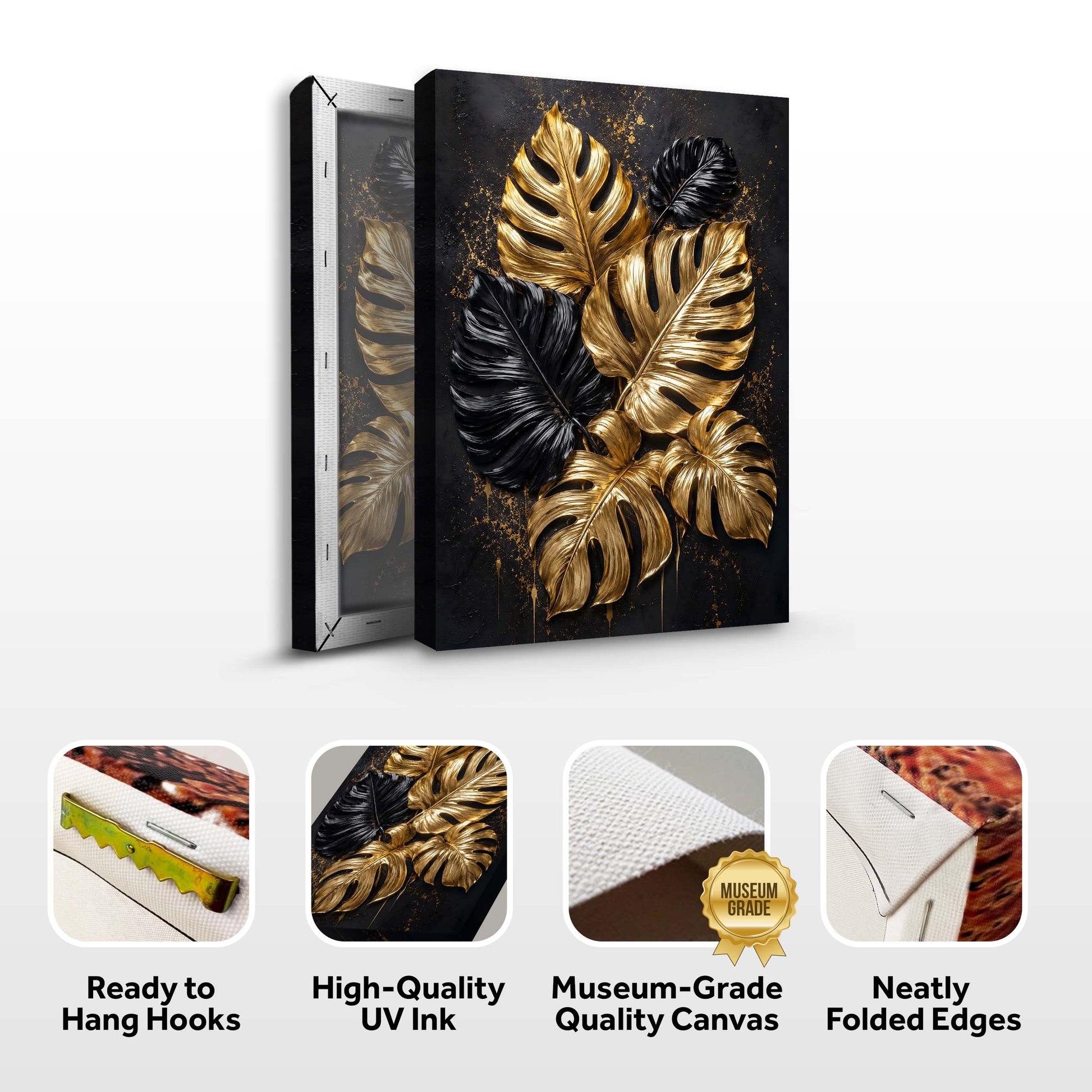 Elegant Monstera Leaf