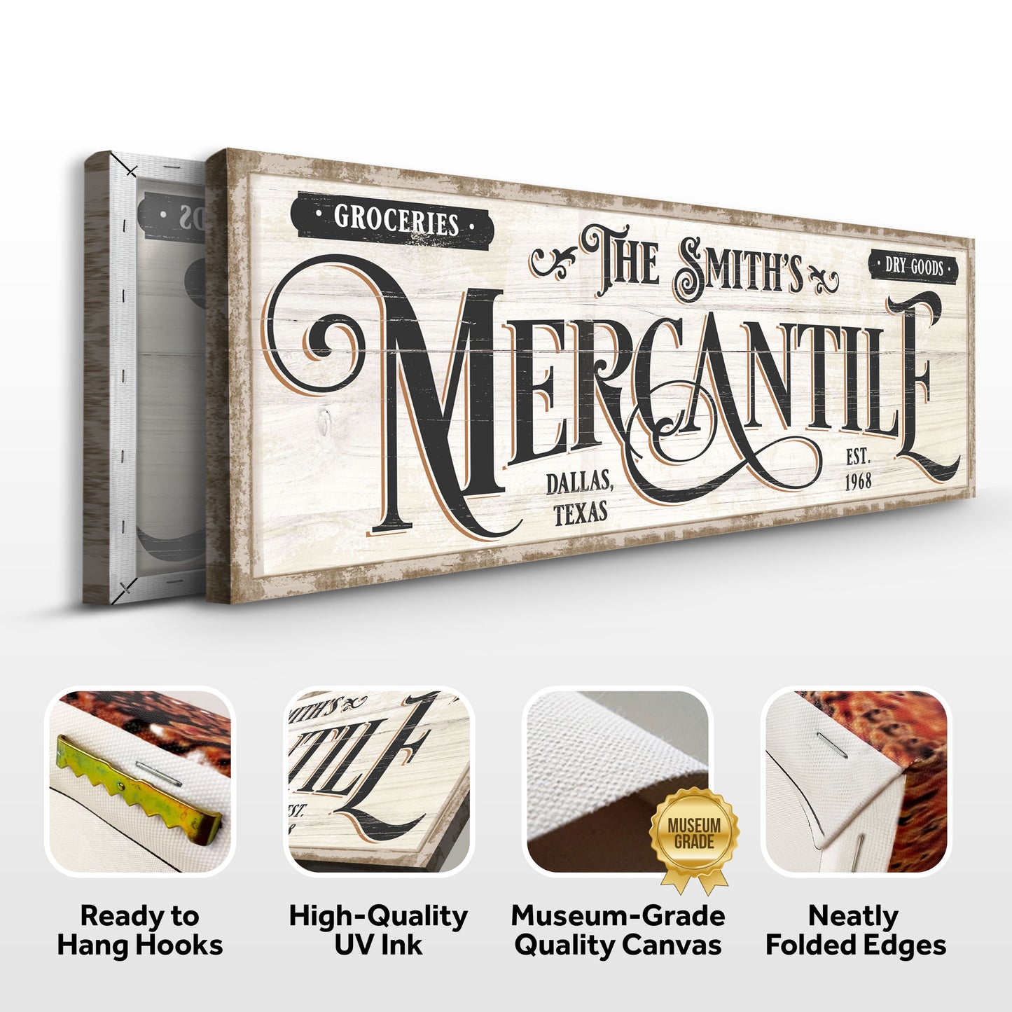 Family Mercantile Sign