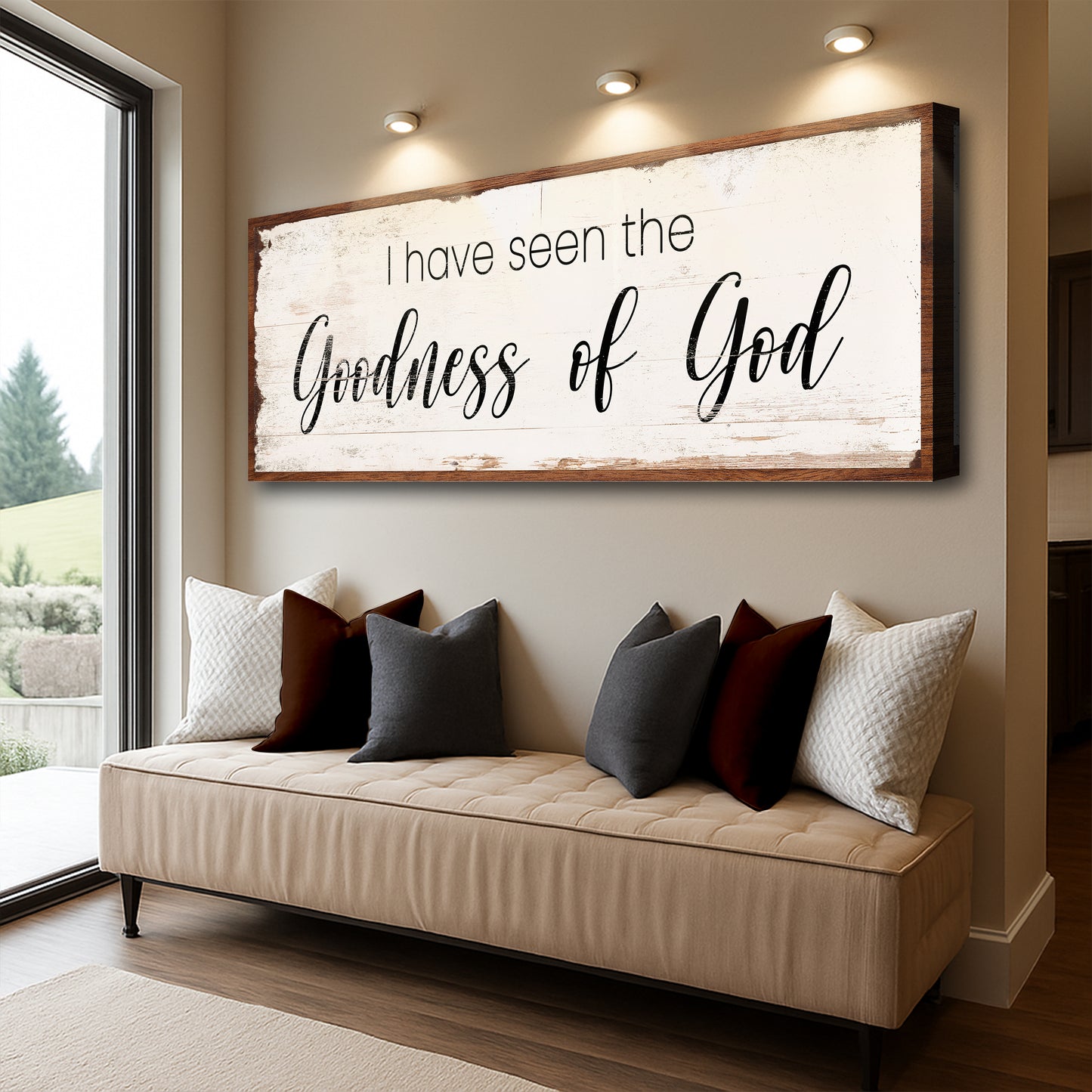 Goodness Of God Wall Sign