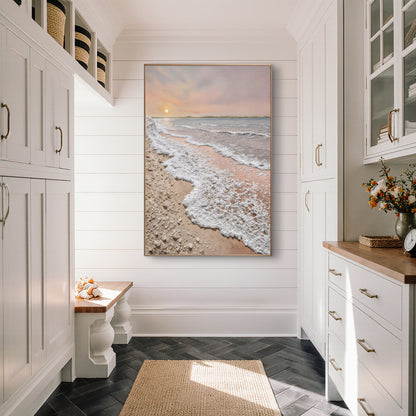 Pastel Waves Abstract Wall Art II