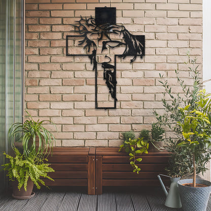 Christ Cross - Steel Sign