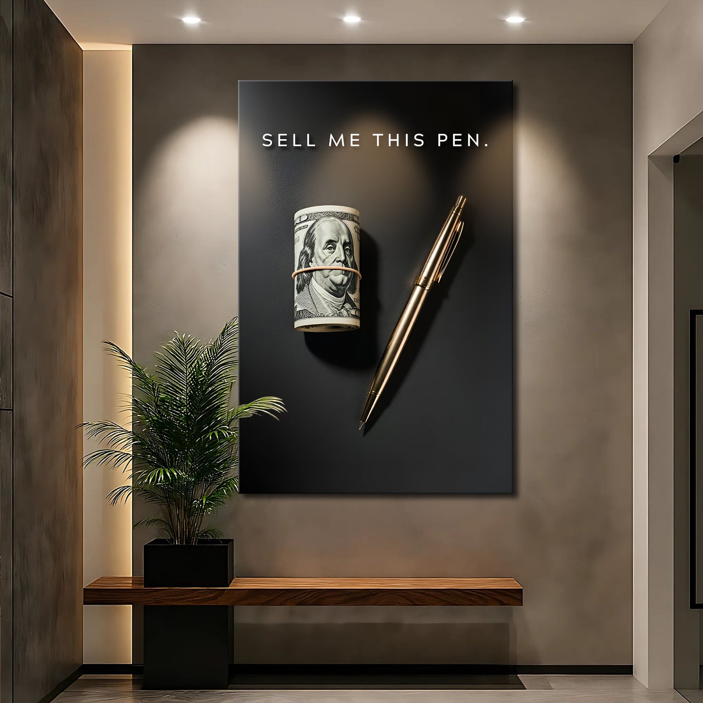 Sell Me This Pen Wall Sign