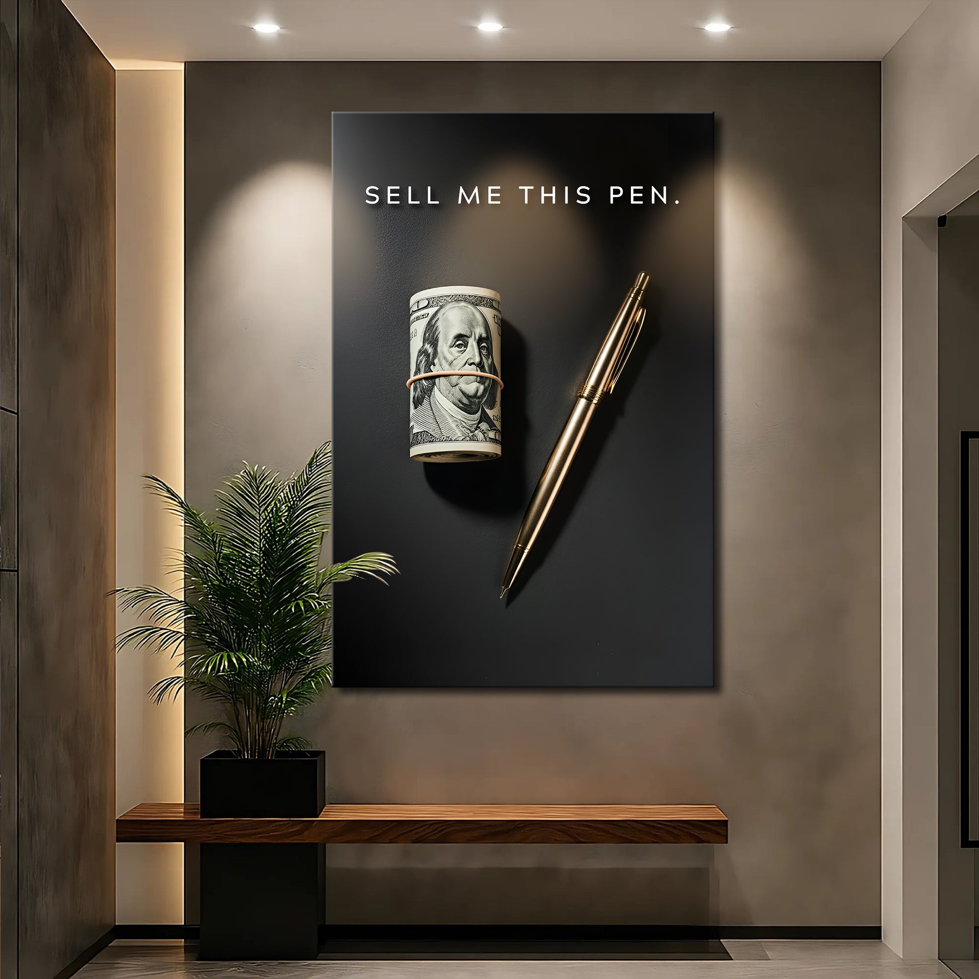 Sell Me This Pen Wall Sign