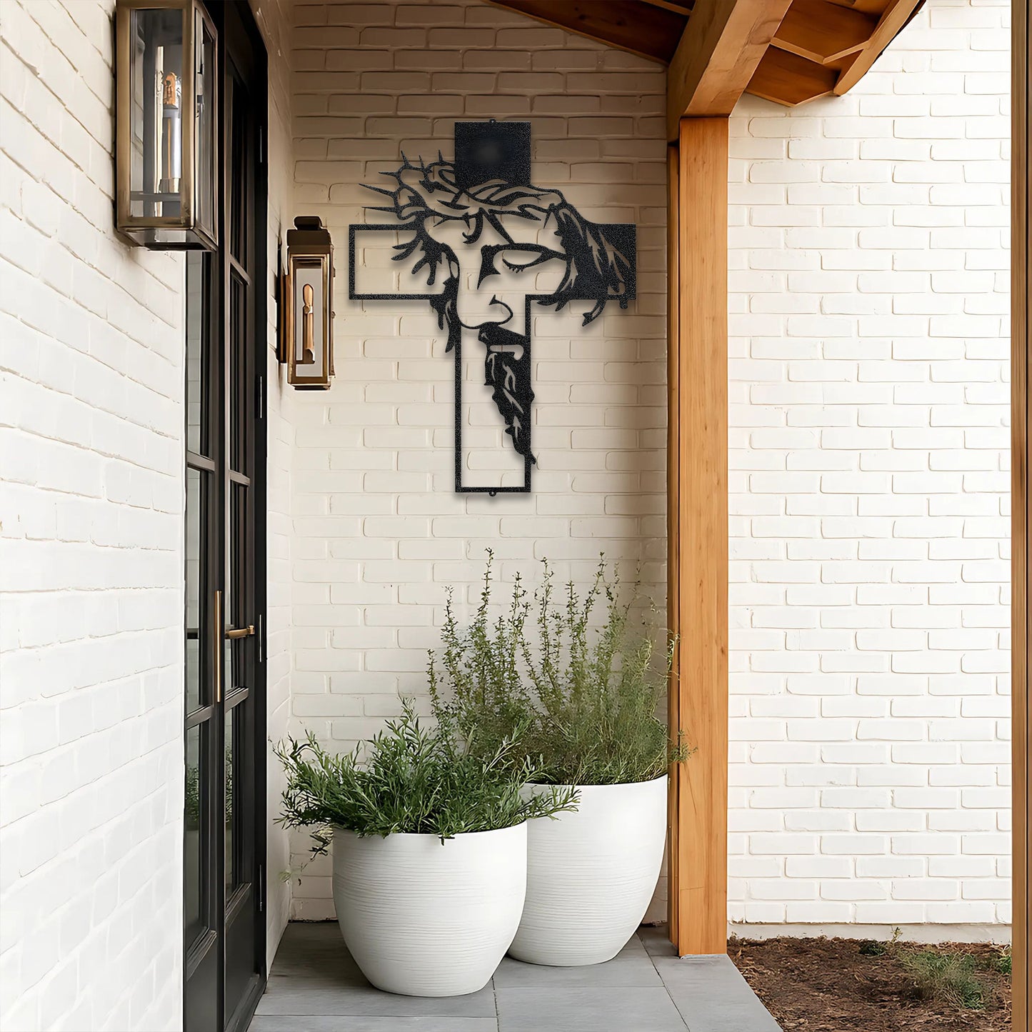 Christ Cross - Steel Sign