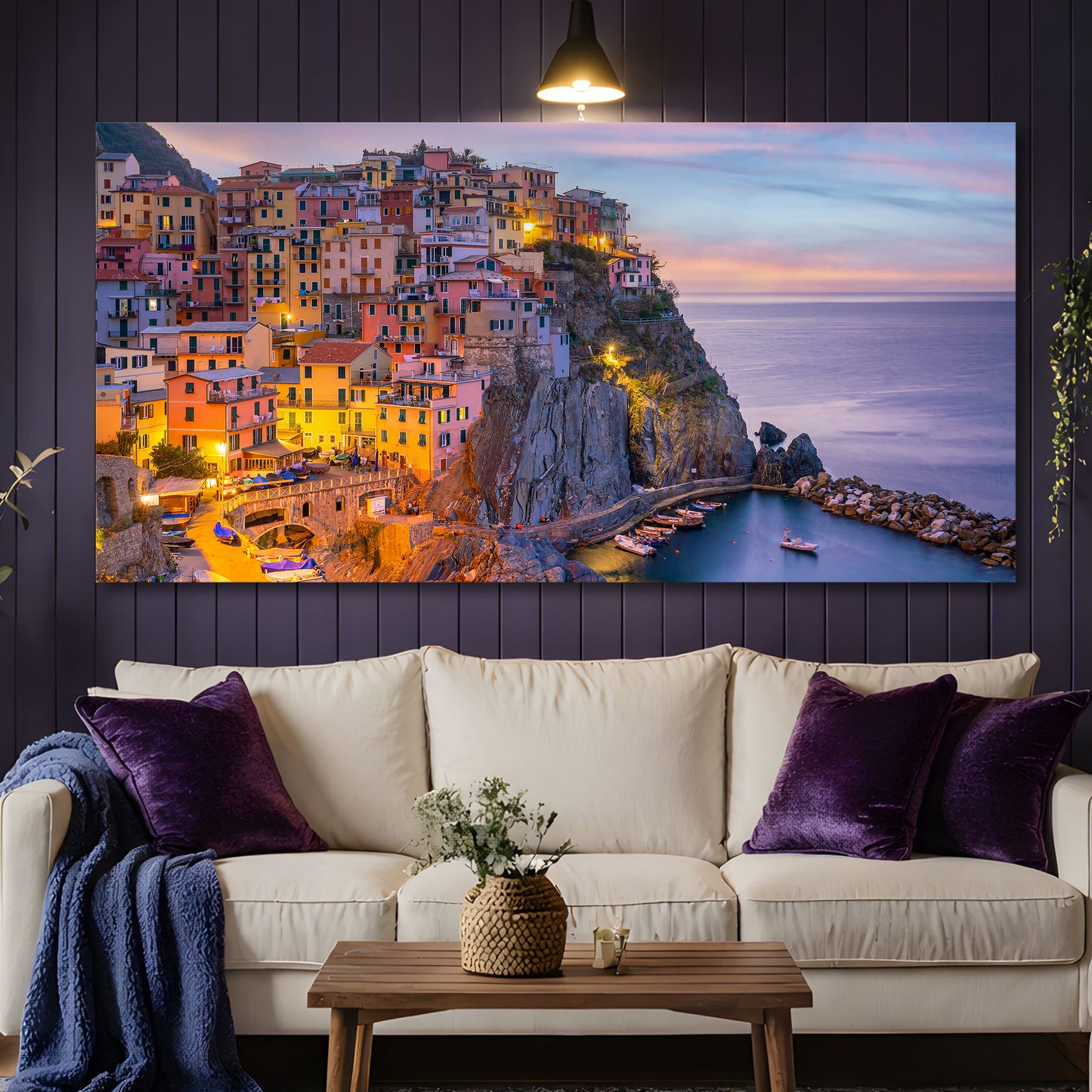 Mediterranean Twilight Wall Art