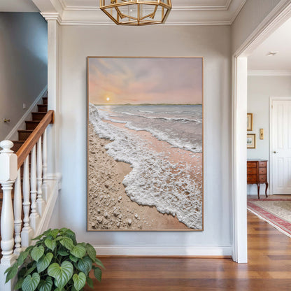 Pastel Waves Abstract Wall Art II