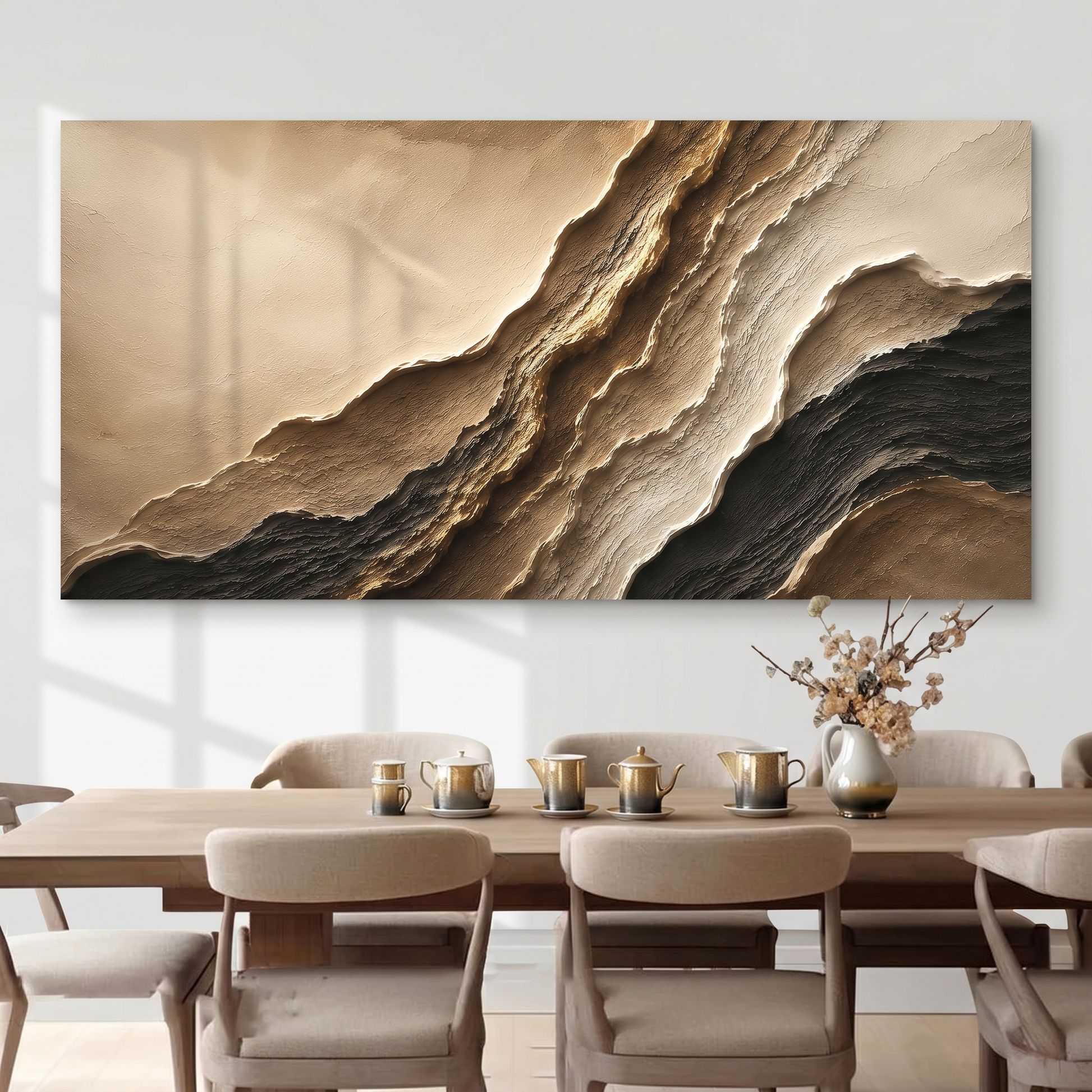 Earth Layers Abstract