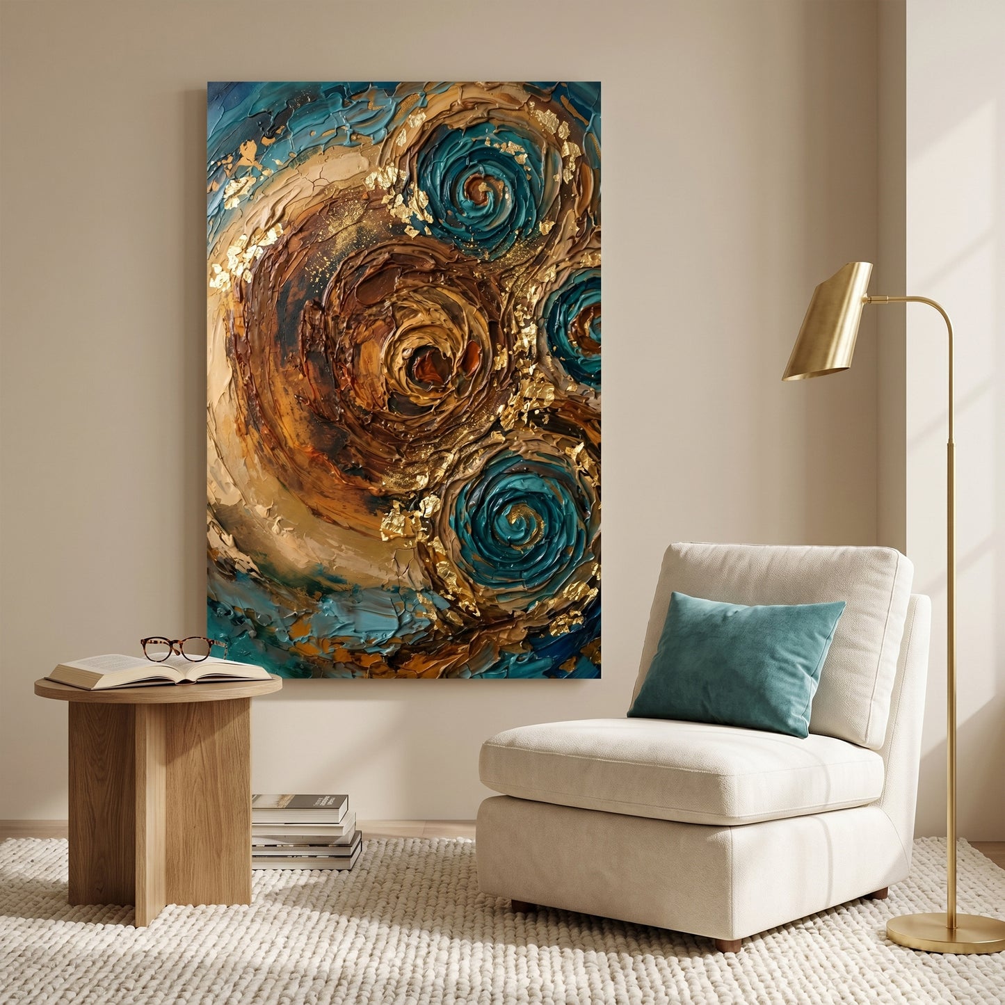 Earth Tone Swirl
