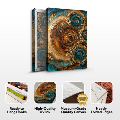 Earth Tone Swirl