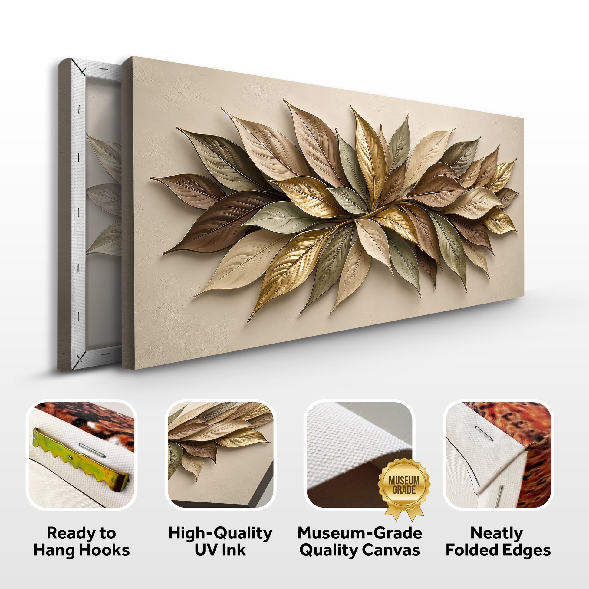Earthtone Golden Petals