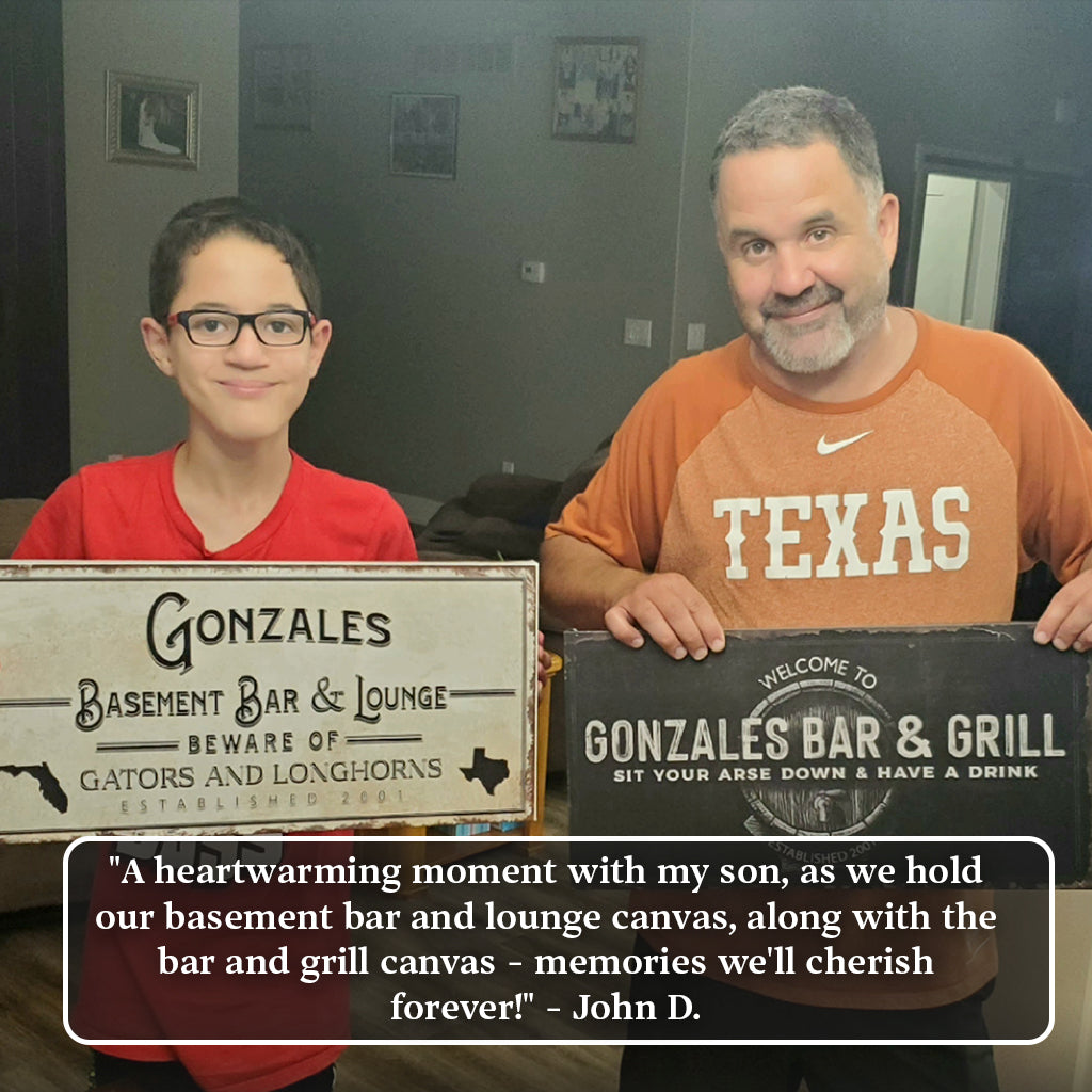 Basement Bar And Lounge Sign