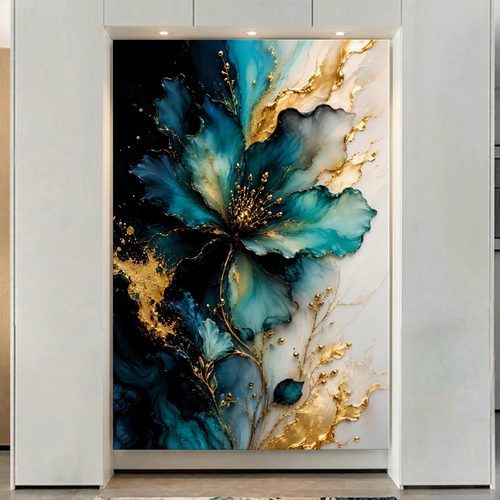 Emerald Gold Bloom