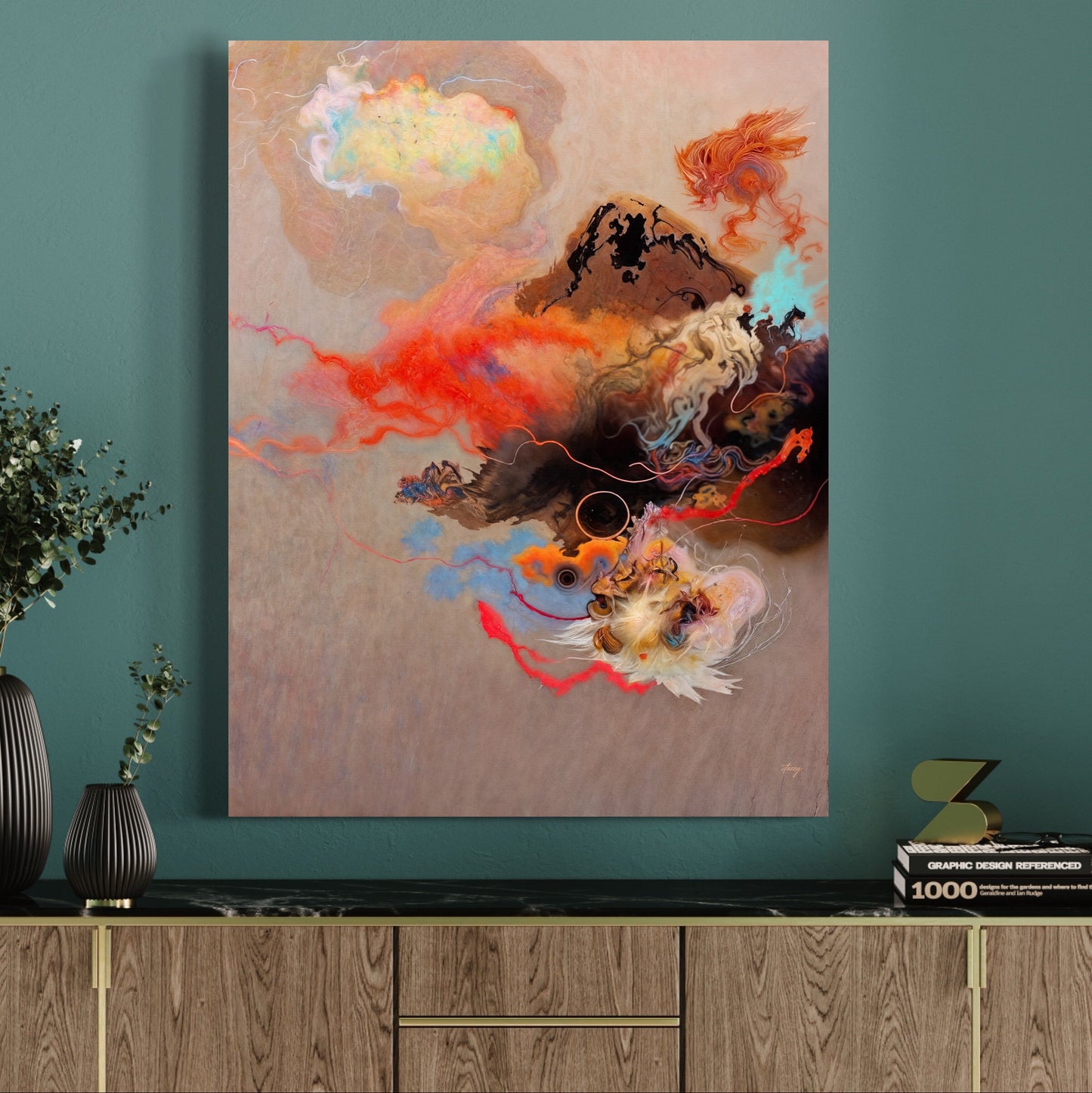 Canvas Print: "Ethereal Unfolding"