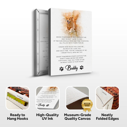 Pet Memorial Sign I'm Right Here In Your Heart