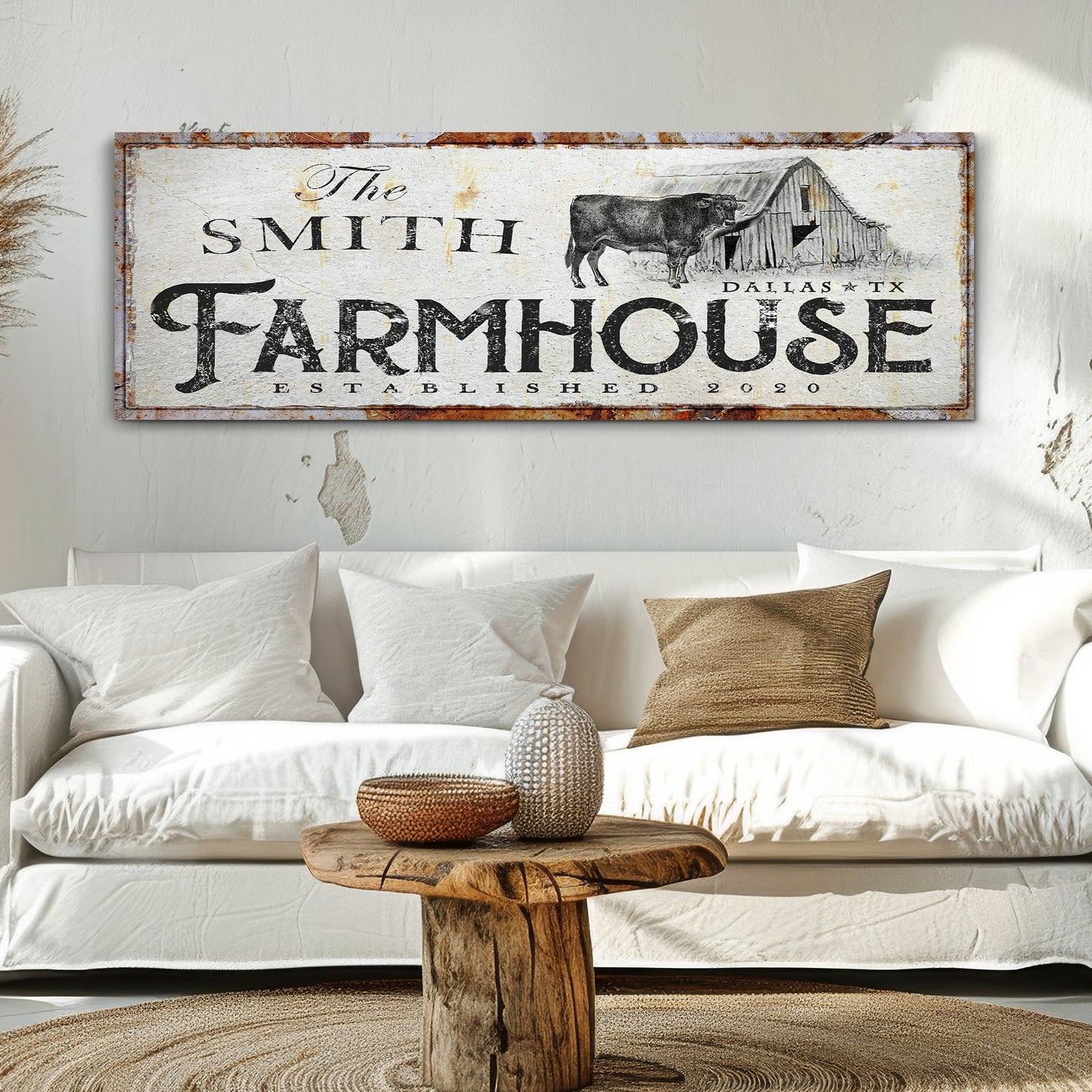 Rustic Farmhouse Sign XIV