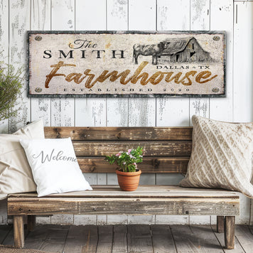 Rustic Farmhouse Sign XVI