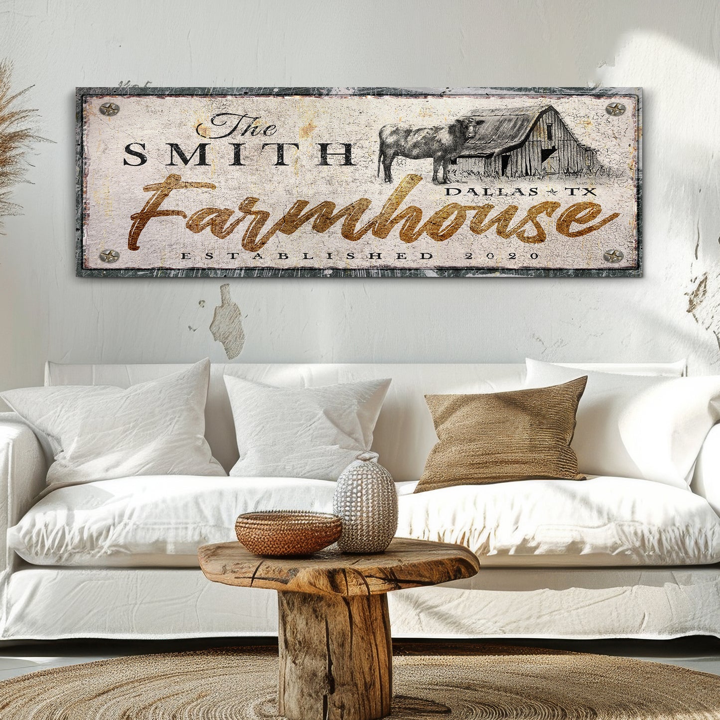 Rustic Farmhouse Sign XVI