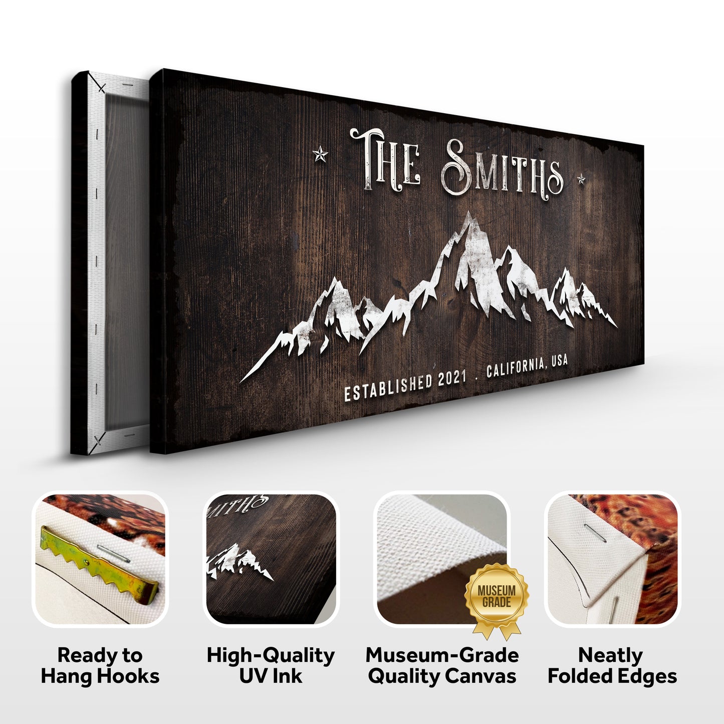 Family Mountain Home Sign (Free Shipping)