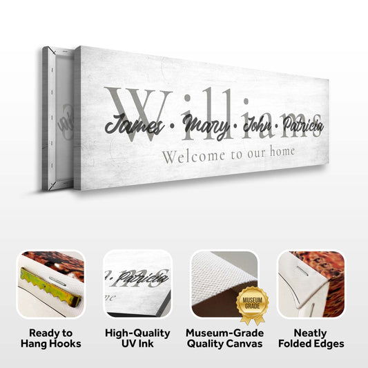 Family Sign XII - Image by Tailored Canvases