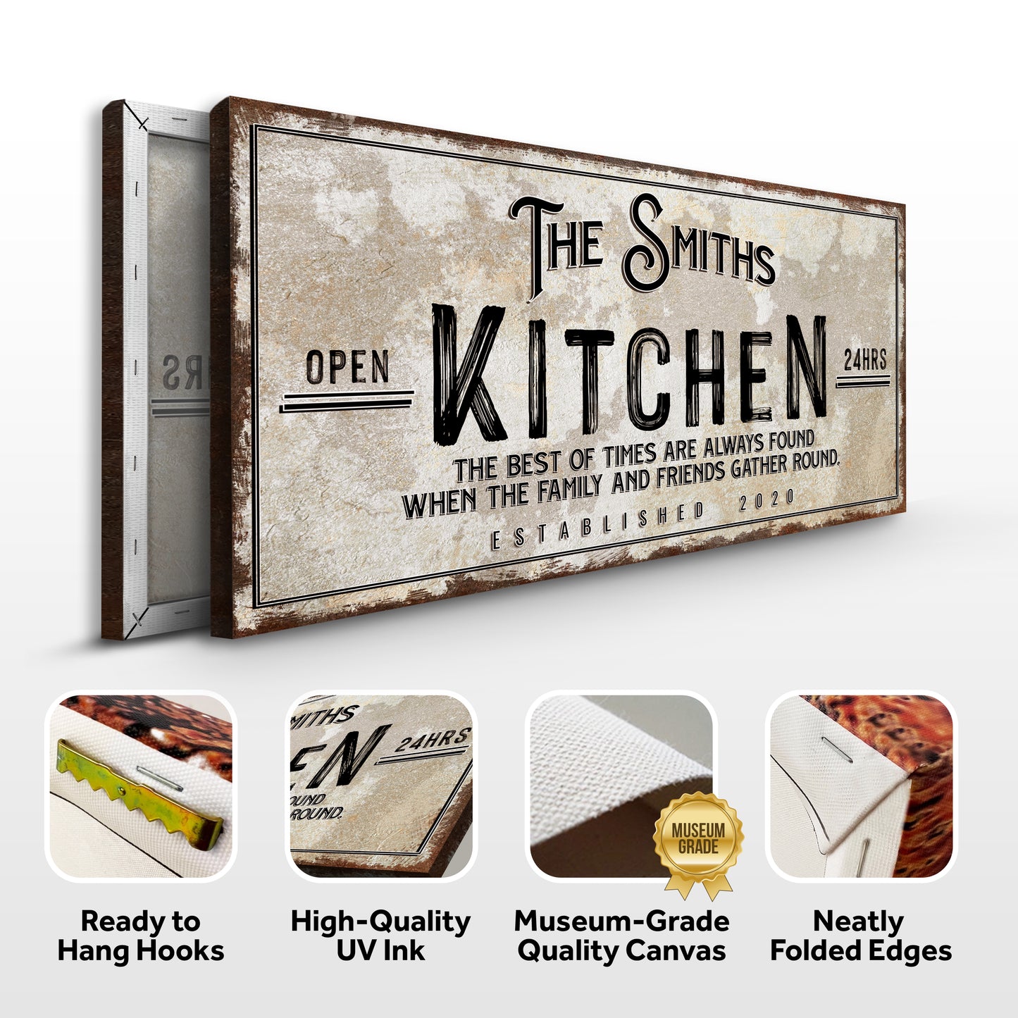 Family Kitchen Sign (Free Shipping)