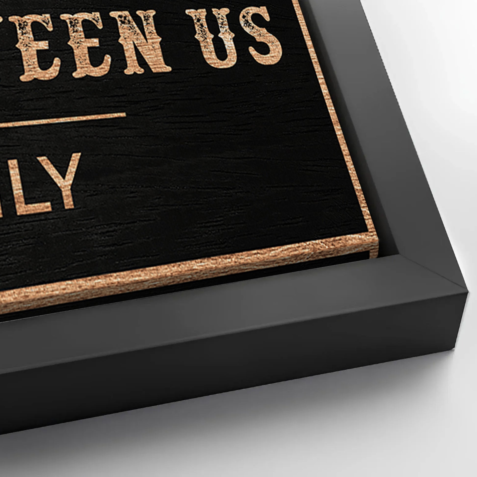 Save 33% When You Add A 12x36 Frame To Your Family Blessing: Bless the Food Sign Canvas Now